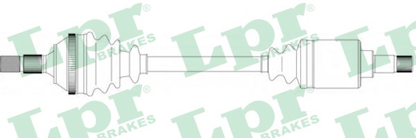 Приводной вал DS38078 LPR