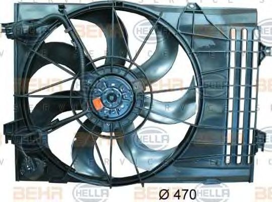 Вентилятор, охлаждение двигателя 8EW 351 034-491 HELLA