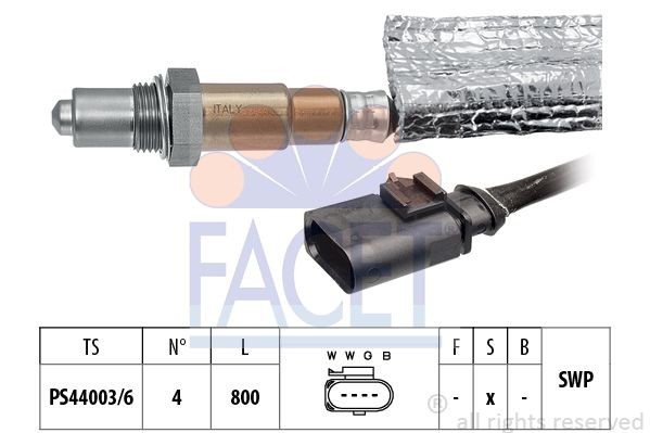 Крышка распределителя зажигания 2.7465 FACET