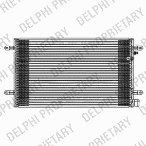 Конденсатор, кондиционер TSP0225591 DELPHI