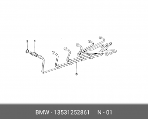 Клапанная форсунка 13 53 1 252 861 BMW