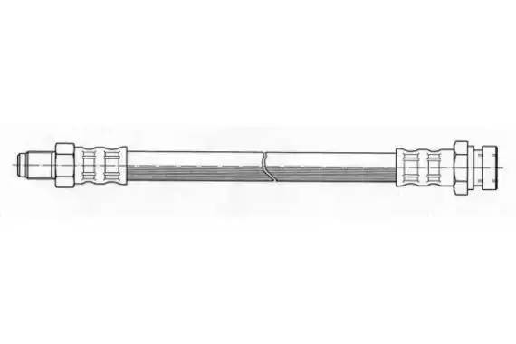 Тормозной шланг J3705003 H B JAKOPARTS NIPPARTS
