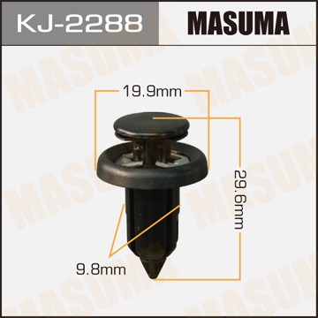 Клипса крепежная KJ2288 MASUMA