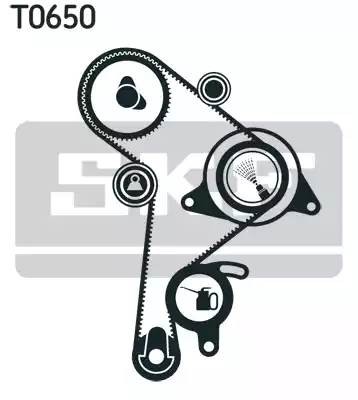 Комплект ремня ГРМ VKMA01256 SKF