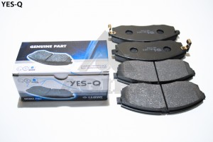 Колодки тормозные дисковые ESD7026 YES Q