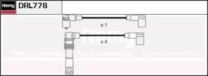 Ккомплект проводов зажигания DRL778 DELCO REMY