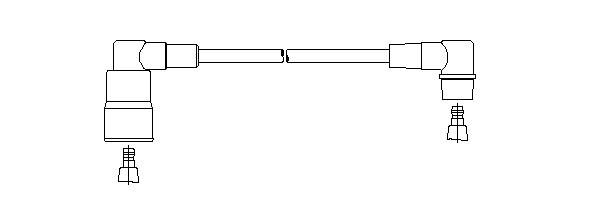 Провод зажигания 67425 BREMI