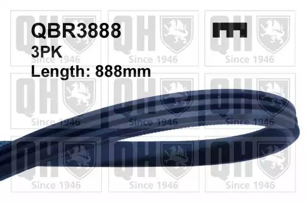 Поликлиновой ремень QBR3888 QUINTON HAZELL