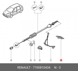 Деталь 7700810434 RENAULT