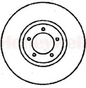 Тормозной диск 561376B BENDIX JURID