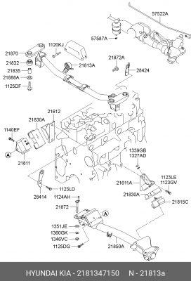Деталь 2181347150 HYUNDAI KIA