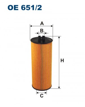 Фильтр масляный двигателя OE6512 FILTRON
