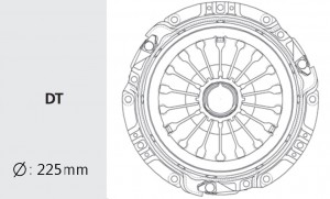 Корзина сцепления HDC69 VALEO PHC