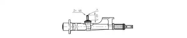 Рулевой механизм DSR272L DELCO REMY