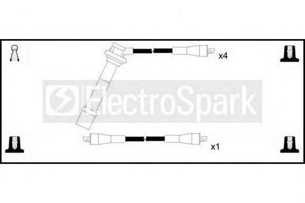 Ккомплект проводов зажигания OEK512 STANDARD