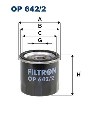 Фильтр масляный двигателя OP6422 FILTRON