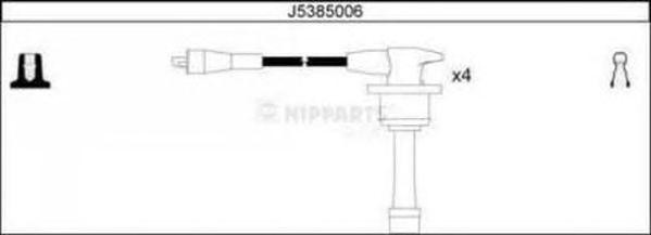 Ккомплект проводов зажигания J5385006 H B JAKOPARTS NIPPARTS
