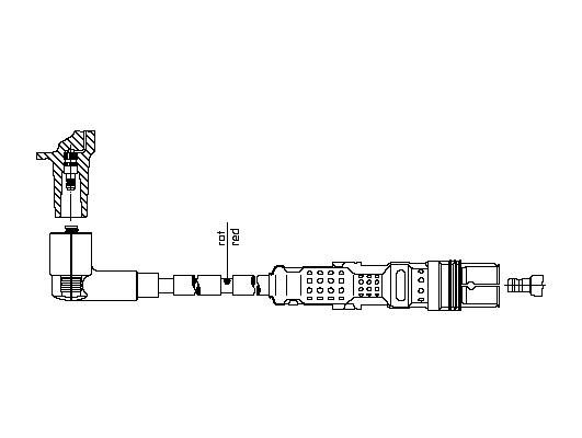 Провод зажигания 1A21E97 BREMI
