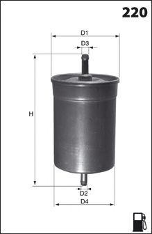 Топливный фильтр ELE3567 MECAFILTER