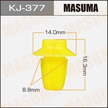 Клипса крепежная KJ377 MASUMA