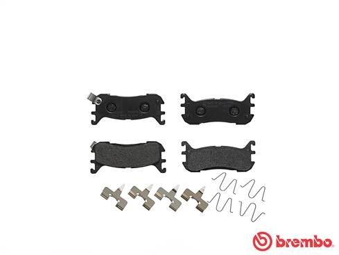 Комплект тормозных колодок, диско P49021 BREMBO