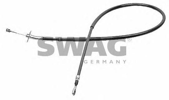 Трос, стояночная тормозная система 10 90 9501 SWAG