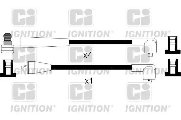 Ккомплект проводов зажигания XC783 QUINTON HAZELL