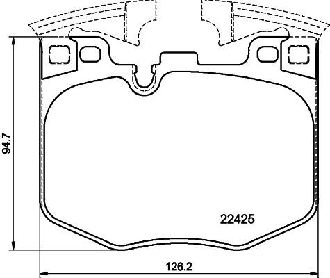 Конденсатор, кондиционер 8FC351304211 HELLA