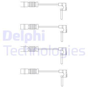 Сигнализатор, износ тормозных колодок LZ0120 DELPHI