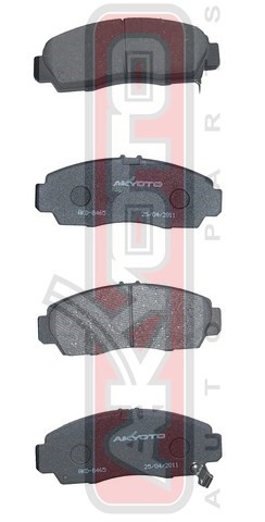 Колодки тормозные дисковые AKD-8465 AKYOTO