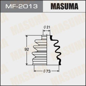 Пыльник ШРУСа MF-2013 MASUMA