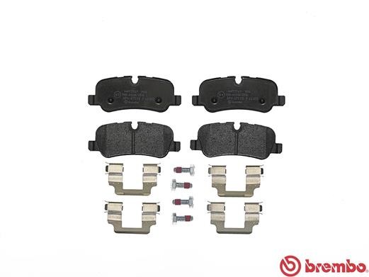 Комплект тормозных колодок, диско P44013 BREMBO
