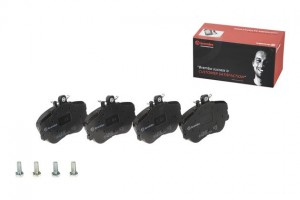 Комплект тормозных колодок, диско P06017 BREMBO