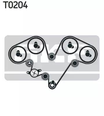 Комплект ремня ГРМ VKMA03902 SKF