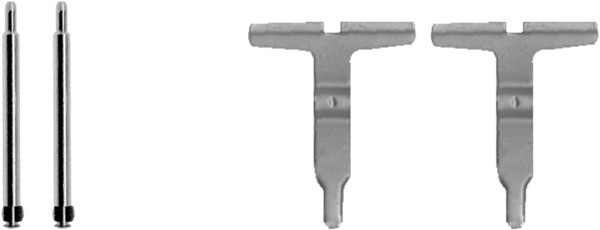 Комплектующие, колодки дискового тормоза MBA1217 MINTEX