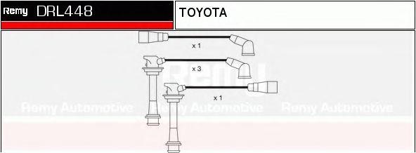 Ккомплект проводов зажигания DRL448 DELCO REMY