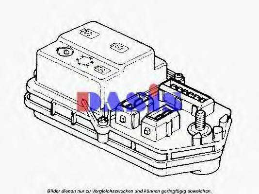 Реле, кондиционер 860043N AKS DASIS