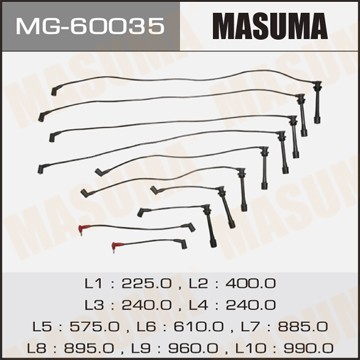 Провода высоковольтные системы зажигания (комплект) MG60035 MASUMA