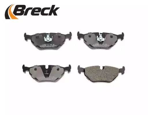 Комплект тормозных колодок, диско 209950070400 BRECK