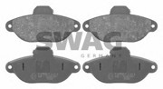 Комплект тормозных колодок, диско 70 91 6092 SWAG