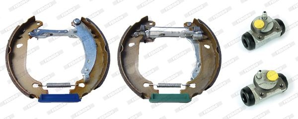 Комплект тормозных колодок FMK347 FERODO