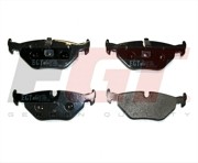 Колодки тормозные дисковые 321677EGT EGT