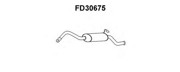 Глушитель выхлопных газов конечный FD30675 VENEPORTE