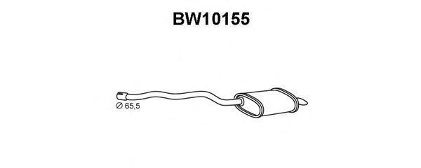 Глушитель выхлопных газов конечный BW10155 VENEPORTE
