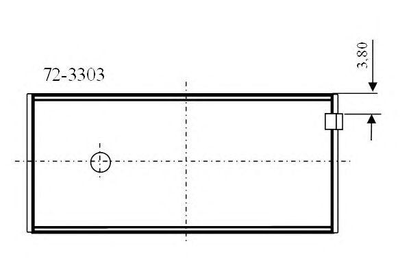 Подшипник 72-3303 GLYCO