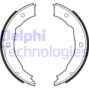 Комплект тормозных колодок, стояночная тормозная система LS1881 DELPHI