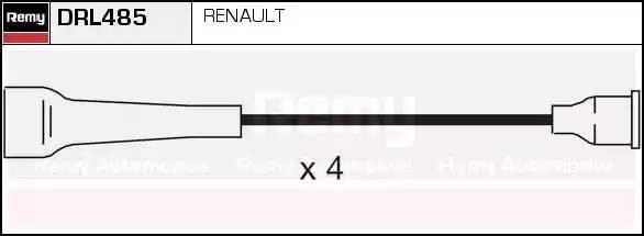 Ккомплект проводов зажигания DRL485 DELCO REMY