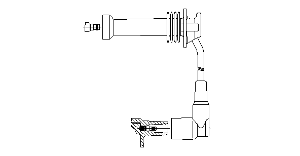 Провод зажигания 8A17/38 BREMI