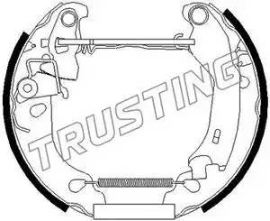 Комплект тормозных колодок 625.0 TRUSTING