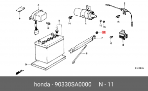 Деталь 90330SA0000 HONDA